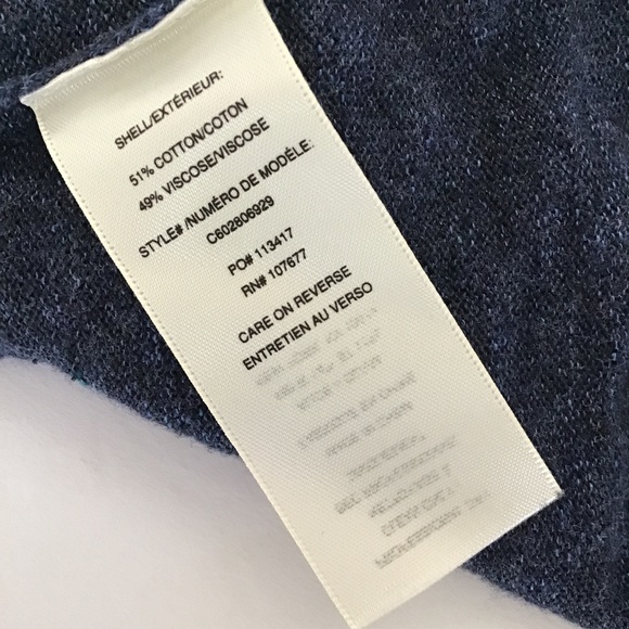 ALICE + OLIVIA BLUE COTTON TIE FRONT TANK TOP MEDIUM - Picture 11 of 15